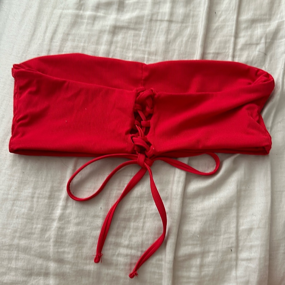 shien strapless bikini top